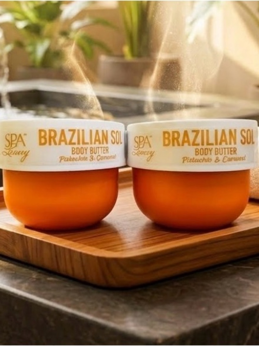 Spa Luxury Pistachio & Caramel Body Butter Bundle of 2